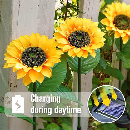 🔥Sunflower Solar Garden Stake Led Lights🌻