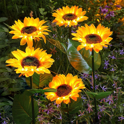 🔥Sunflower Solar Garden Stake Led Lights🌻