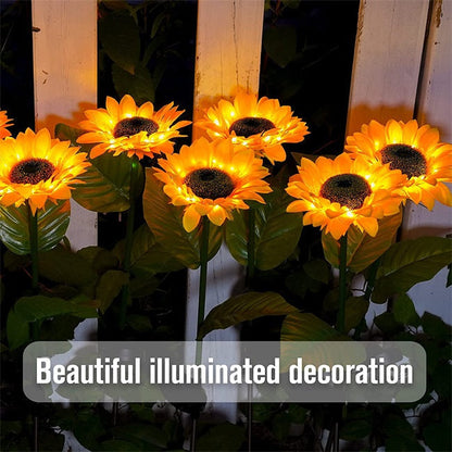🔥Sunflower Solar Garden Stake Led Lights🌻