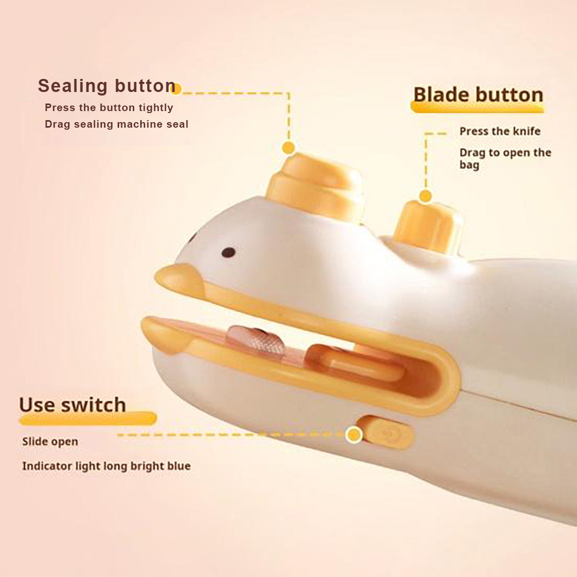 🦆Snack Sealing Machine
