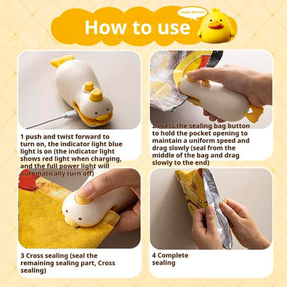 🦆Snack Sealing Machine