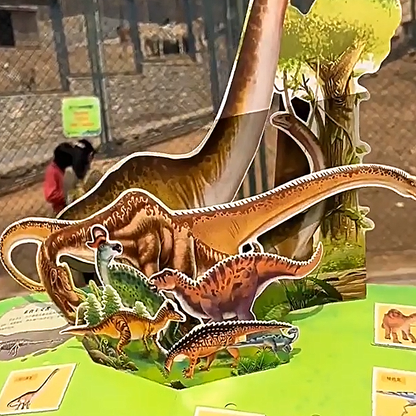 ⏰Historical Lowest Price: Save 49%-🦖3D Encyclopedia Prehistorica Dinosaurs📙HARDCOVER