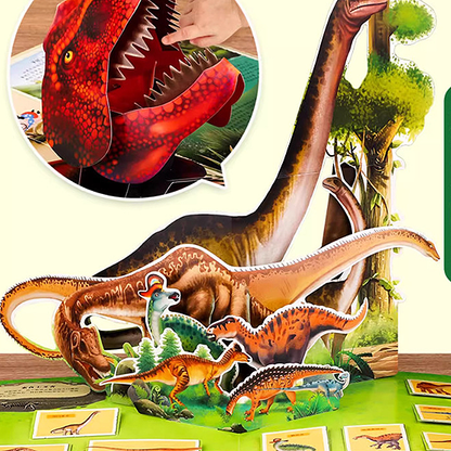 ⏰Historical Lowest Price: Save 49%-🦖3D Encyclopedia Prehistorica Dinosaurs📙HARDCOVER