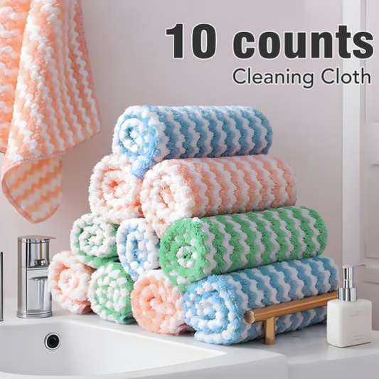 ⚡Microfiber Cleaning Cloth for Washing Dishes