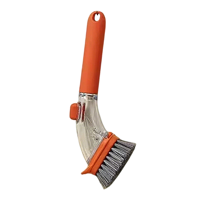 Soap Dispensing Dish Brush with Handle